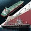 3D LNG Carrier with Tugboat Escort on Water