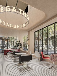 Modern Restaurant 3D