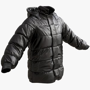 Black winter jacket