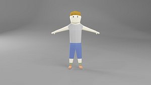 Man in shorts