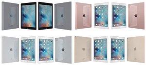 3d model apple ipad pro 9