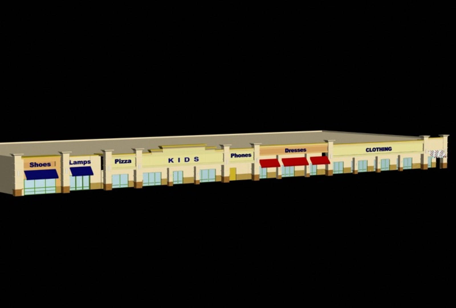 3ds Max Store Facade