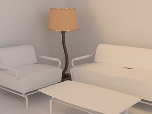 lamp table 3D model