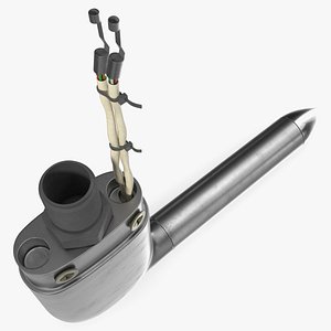 Heated Pitot Tube Aviation L Shaped Metallic