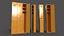 PBR School Gym Locker 04 - Yellow