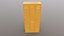 PBR School Gym Locker 04 - Yellow