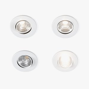3D Light - LED Recessed Ceiling Downlight model