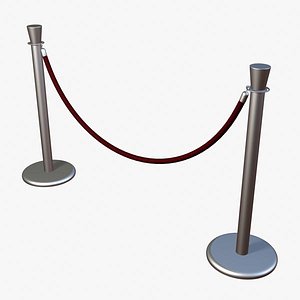 Velvet Rope 3D Models for Download | TurboSquid