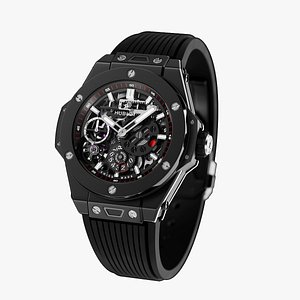 3D HUBLOT MECA-10 Black Magic