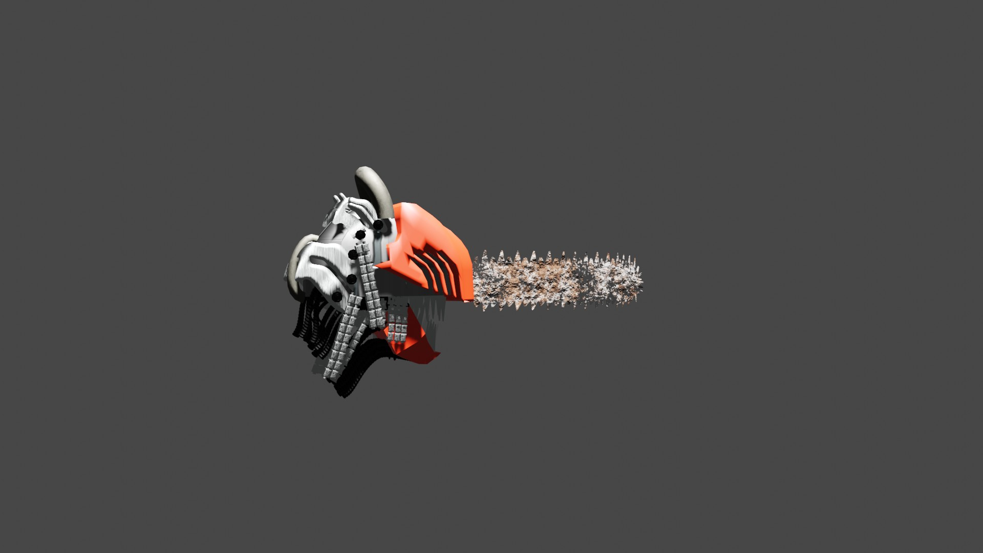 Chainsaw Head model TurboSquid 1771680