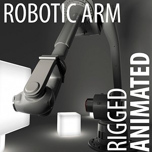 Robotic arm (animated robot hand)