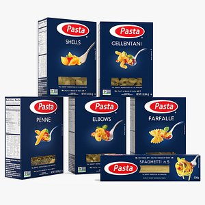 Dry Pasta Boxes Set