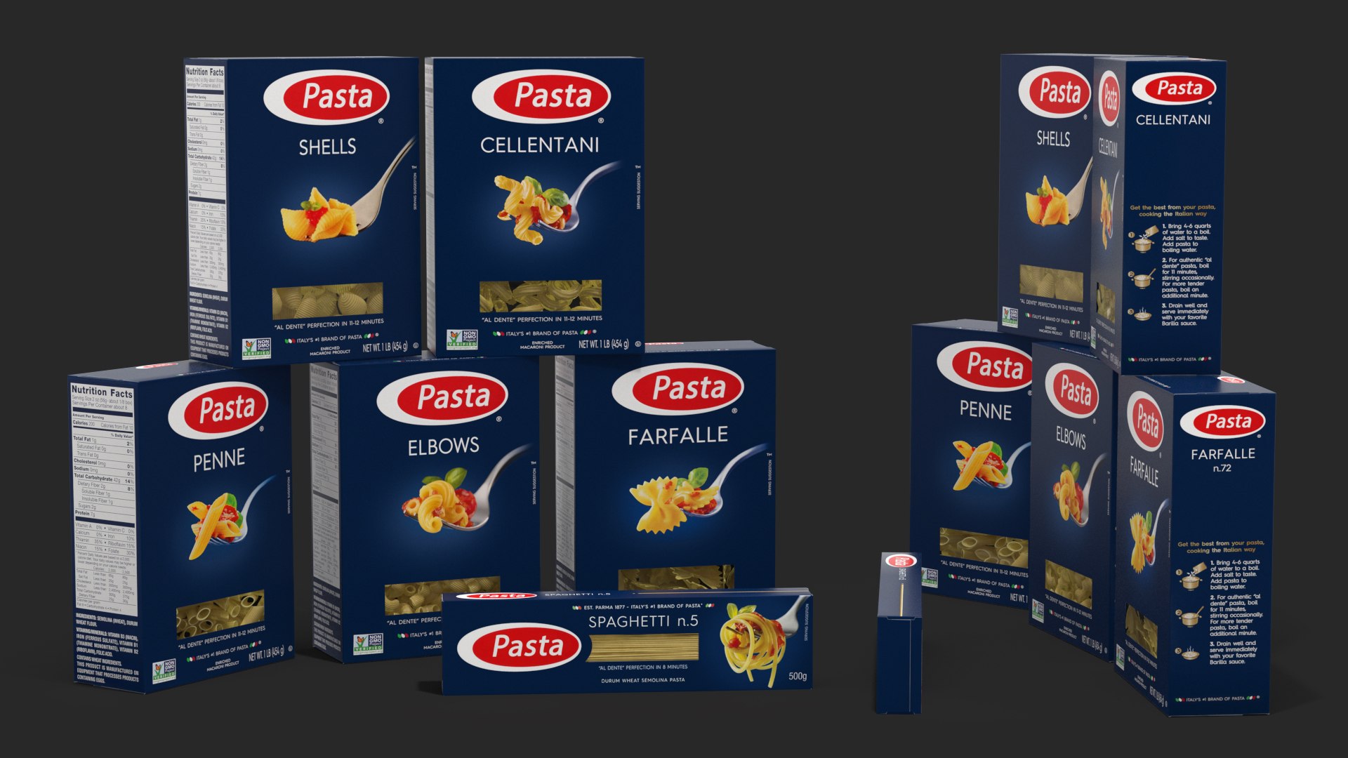 3D dry pasta boxes set https://p.turbosquid.com/ts-thumb/rZ/Q3aNsF/OwOuy2T9/drypastaboxesset3dsmodel010/jpg/1582344096/1920x1080/fit_q87/2d05d87f53bf566a1f4e6e4dc32ee905ec9f7489/drypastaboxesset3dsmodel010.jpg
