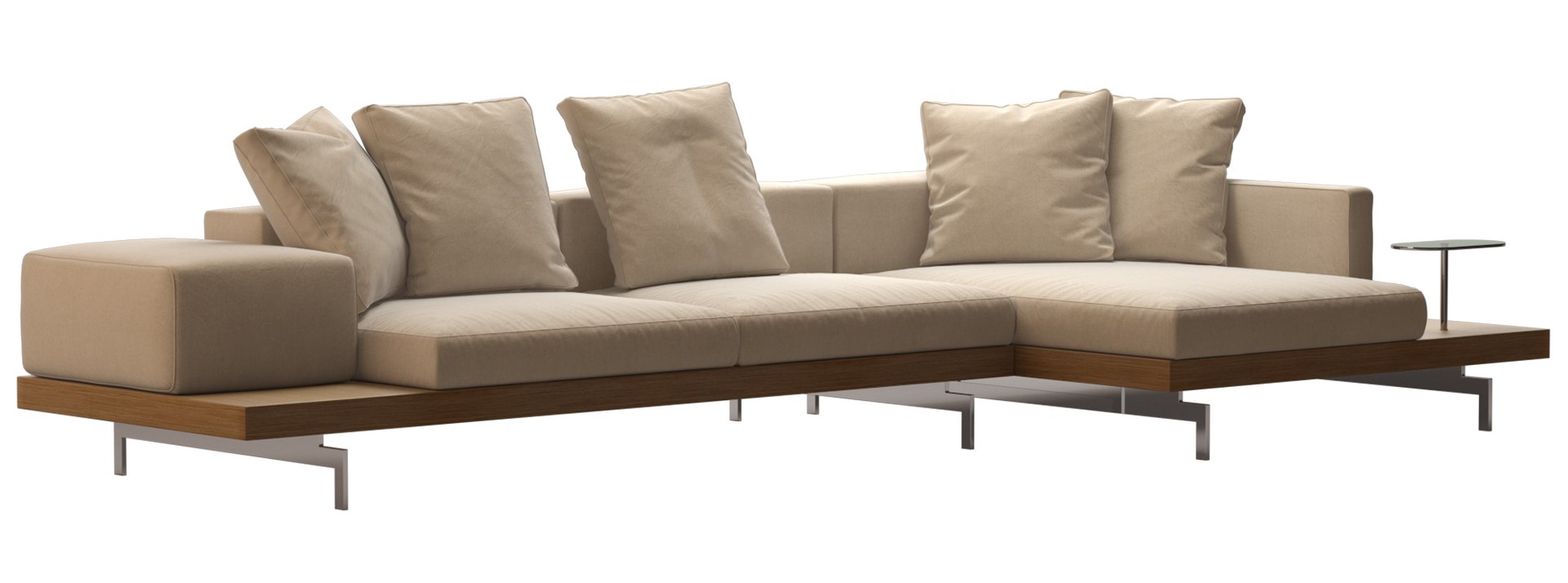 3D Dock Sofa B Italia Model - TurboSquid 1489970