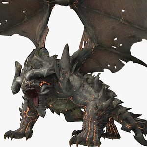 Dragon Rigged 3D model