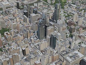 philadelphia city 3D model