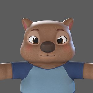 cartoon koala model