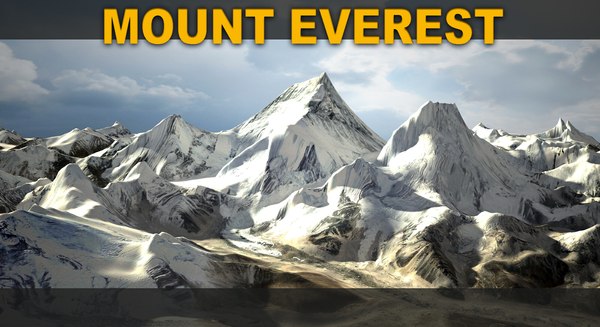 Mount top everest 3d