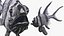 3D longfin cardinalfish neutral pose