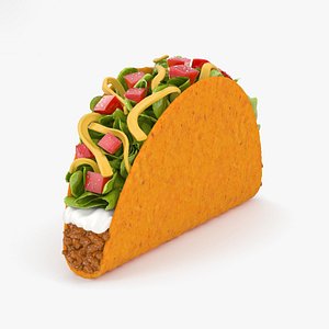 taco food model