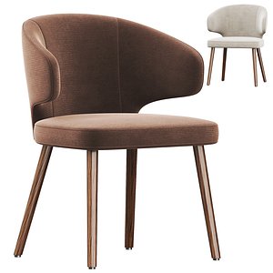 3D Modern dining chair