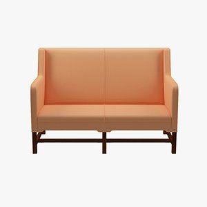 3d kaare klint sofa sides model