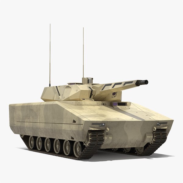 3D ifv lynx kf41 desert model