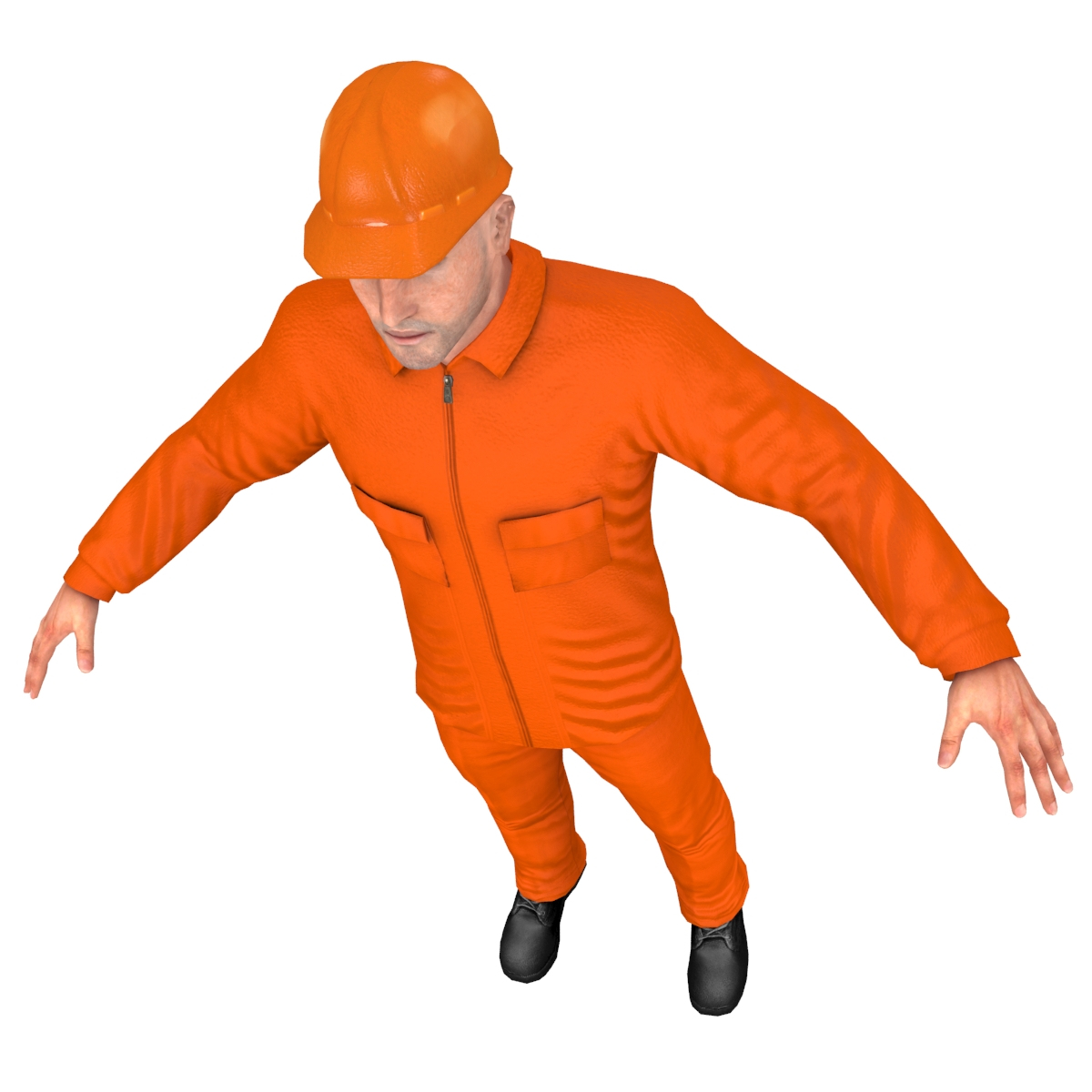 Character worker person 3D model - TurboSquid 1275570