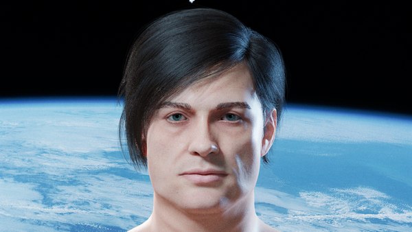 無料Ryan - アニメーションの準備ができた Blender キャラクター3Dモデル - TurboSquid 1997518