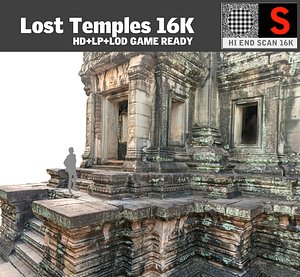 lost temples 16k 3d model