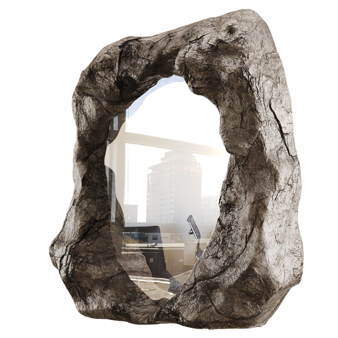 Rock Framed Mirror 3D Model - TurboSquid 2367656