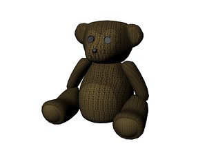 3D Bear from Masha and the Bear T-pose - TurboSquid 2132405