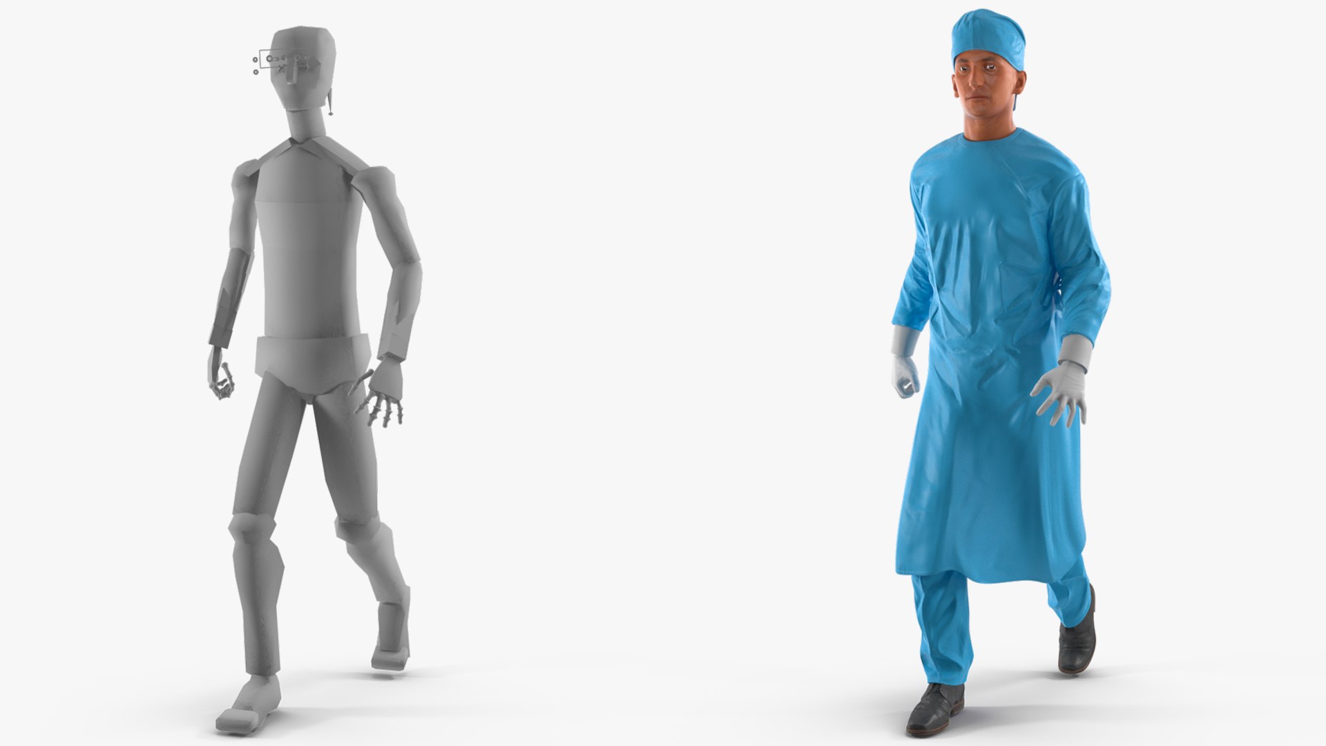 Surgeon Doctor Rigged 3D - TurboSquid 2189336