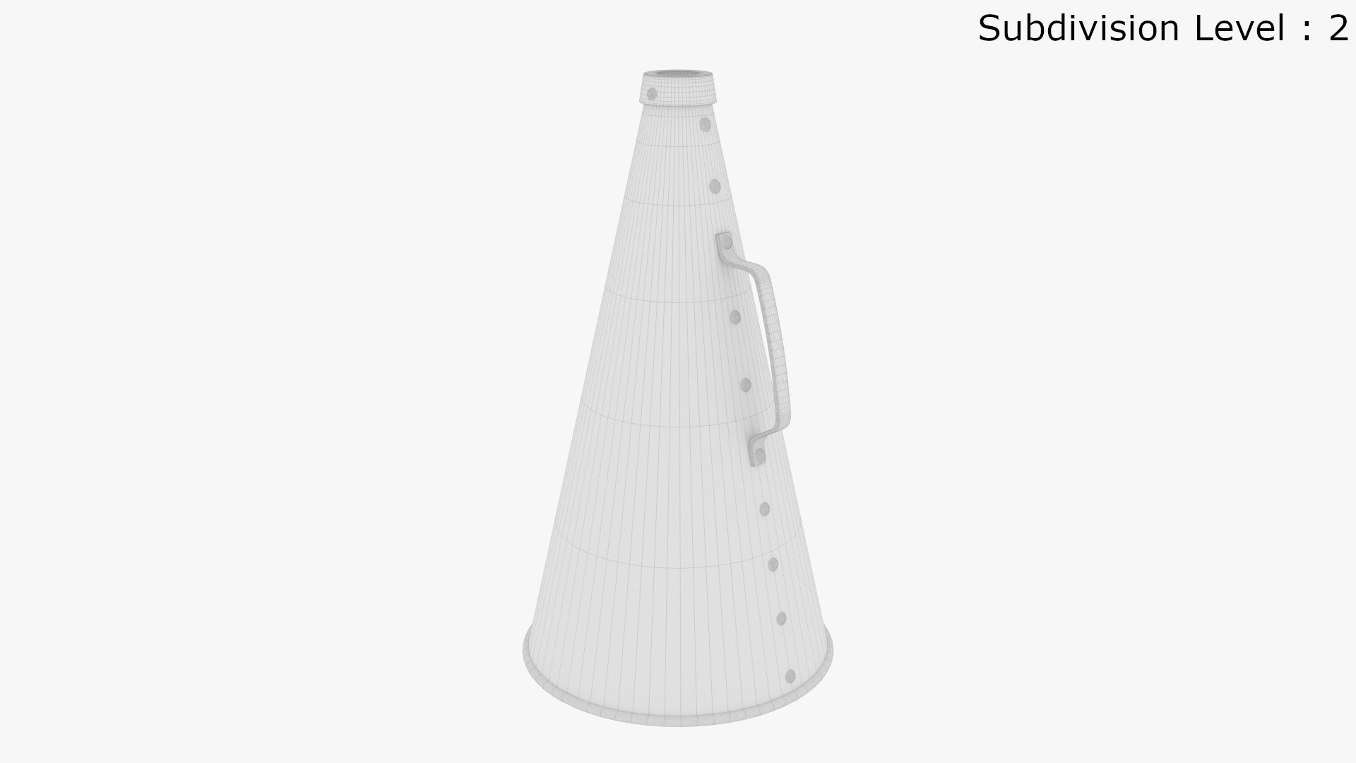 Old Movie Director Megaphone 3D model - TurboSquid 1978654