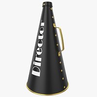 Old Movie Director Megaphone