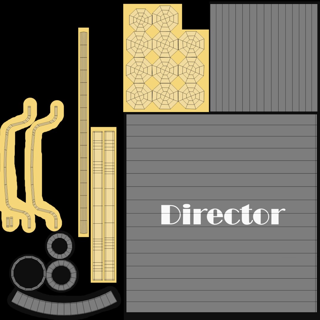 Old Movie Director Megaphone 3D model - TurboSquid 1978654