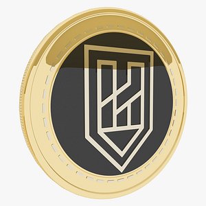 3D Haven Protocol Cryptocurrency Gold Coin