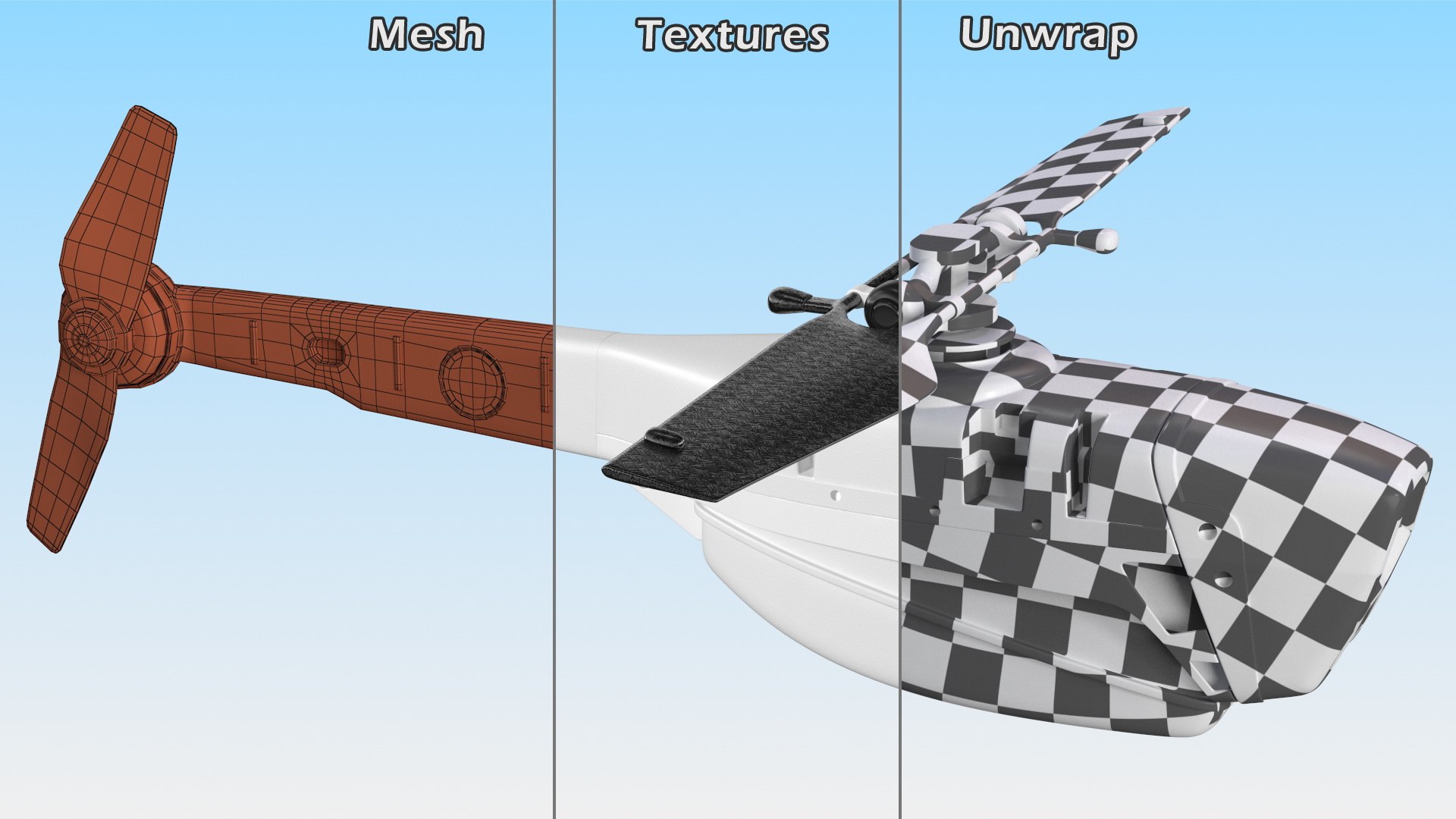 3D Nano Helicopter UAV https://p.turbosquid.com/ts-thumb/ra/Ke3GHC/i6/nanohelicopteruavvray3dmodel017/jpg/1655949074/1920x1080/fit_q87/5ab76d001d8621816187dec373aa256c7ee53dc0/nanohelicopteruavvray3dmodel017.jpg