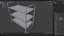 Hospital Medical Cart PBR