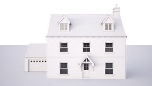 British House Galley Common C 3D