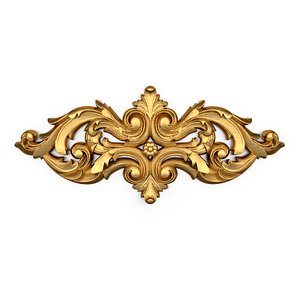 3D carved classic decorative ornament cnc 3d printing stl 42 model