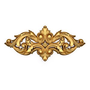 carved classic decorative ornament cnc 3d printing stl 42