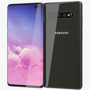3D realistic samsung galaxy s10