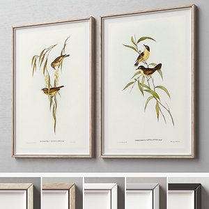 Picture Frames Set-336 3D