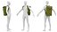 Tactical Military Parachute Backpack Worn Green