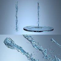Liquid Flow Set For Blender