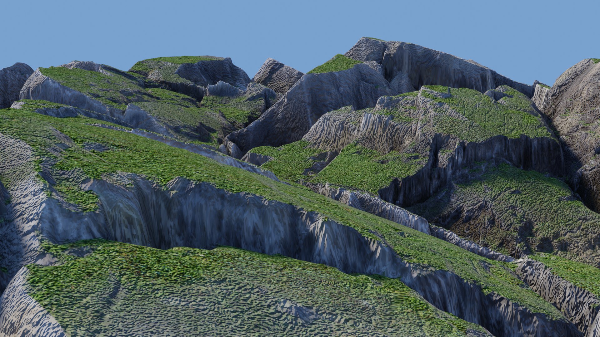 Rock Landscape Model - TurboSquid 1520348