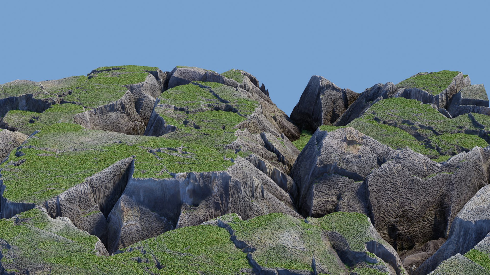 Rock Landscape Model - TurboSquid 1520348