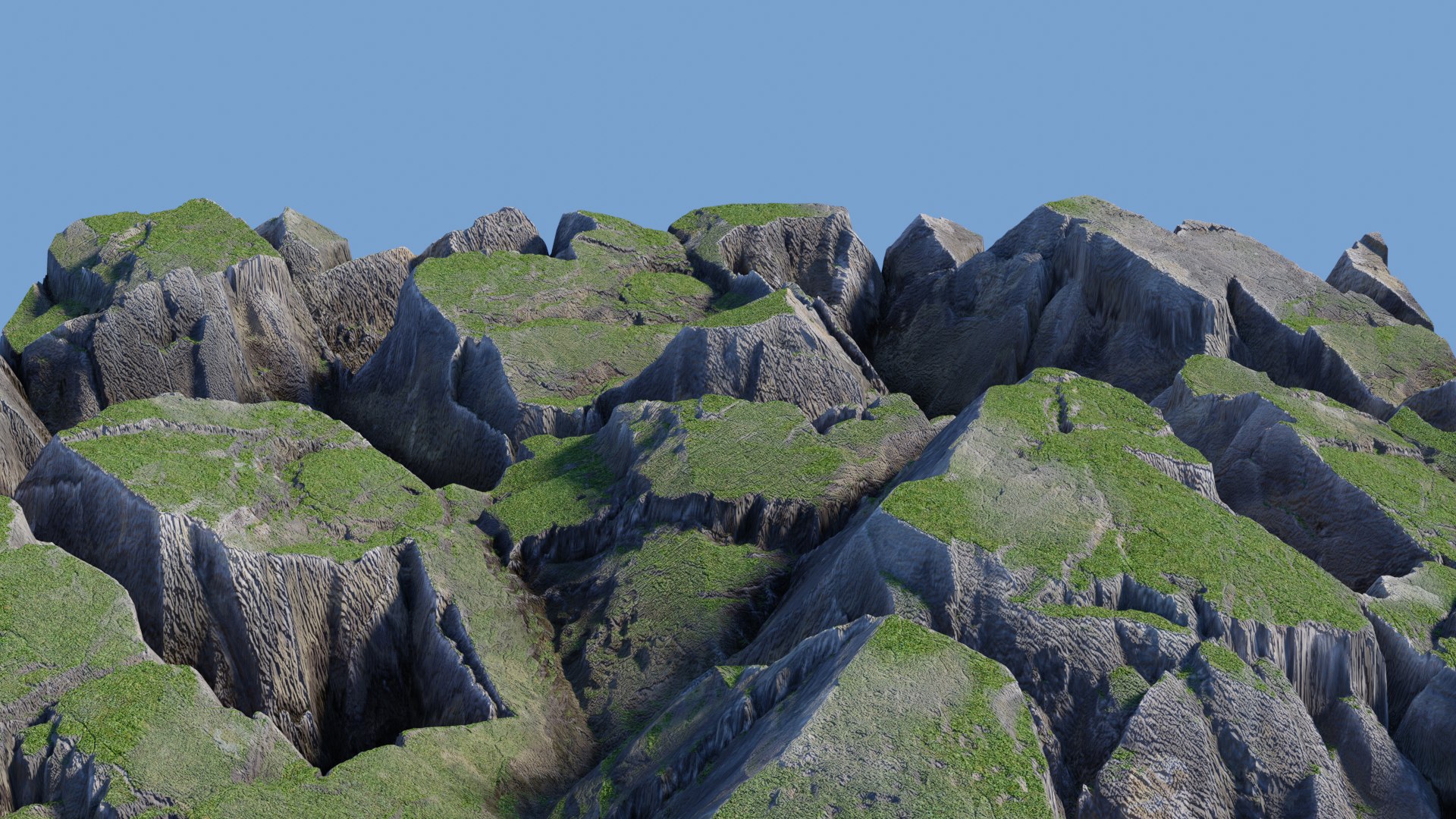 Rock Landscape Model - TurboSquid 1520348