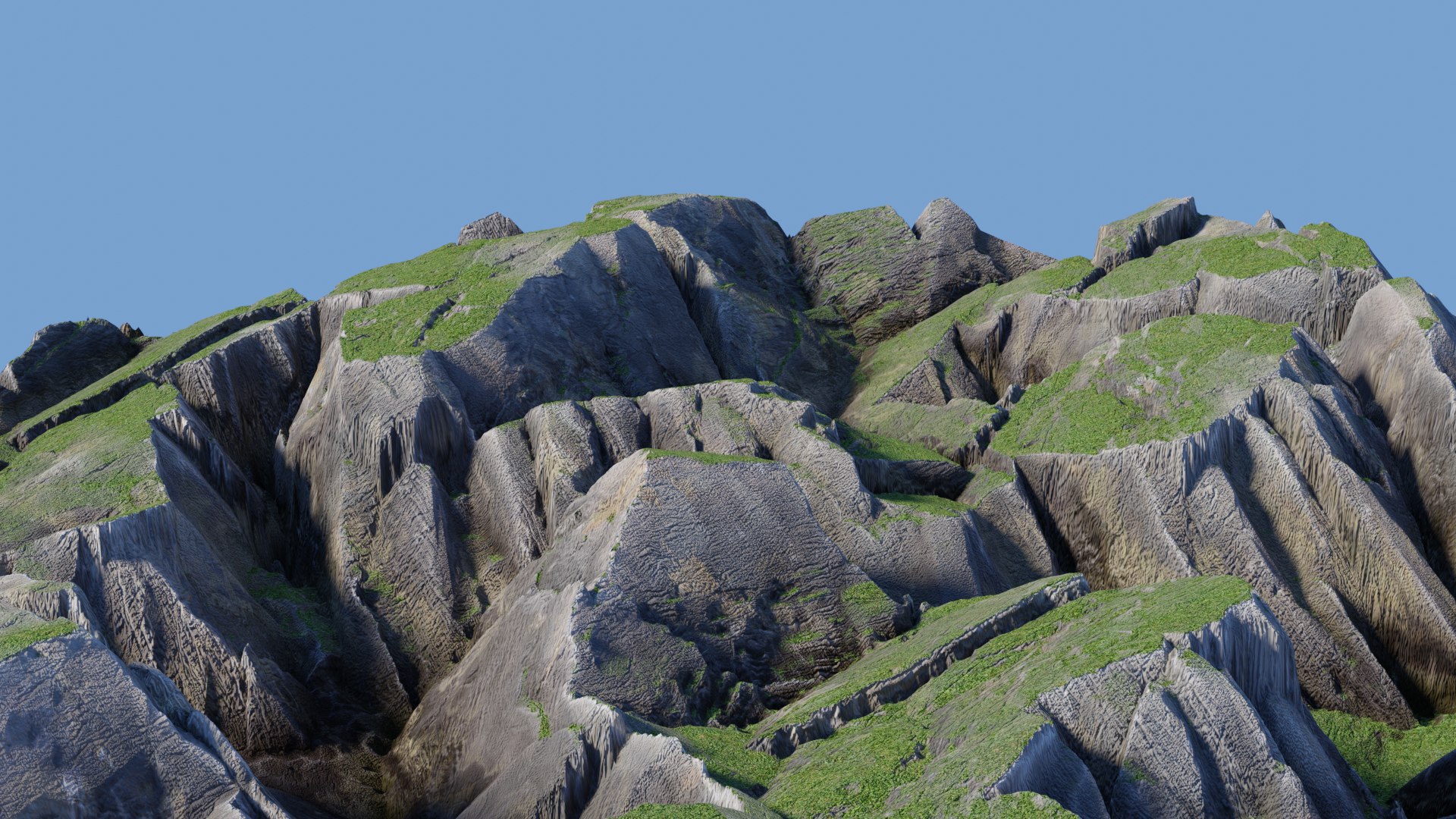 Rock Landscape Model - TurboSquid 1520348